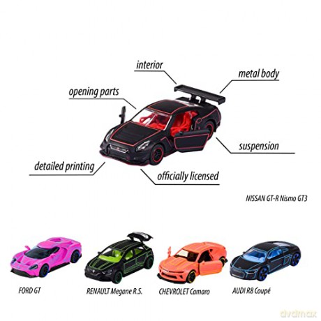 Majorette - Light Racer Giftset (5 pcs) (212053179)