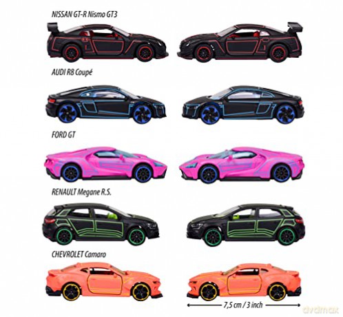 Majorette - Light Racer Giftset (5 pcs) (212053179)
