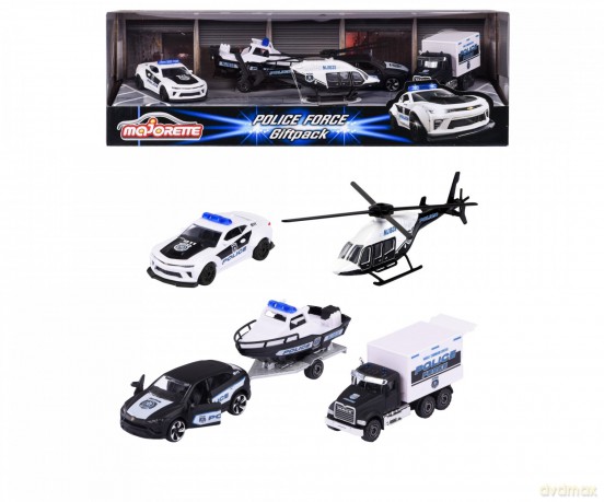 Majorette - Police Force Giftset (4 pcs) (212053188)