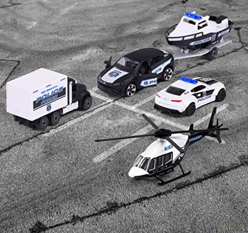 Majorette - Police Force Giftset (4 pcs) (212053188)