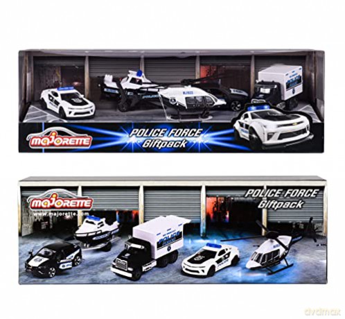 Majorette - Police Force Giftset (4 pcs) (212053188)