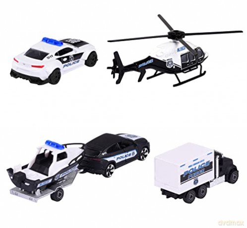 Majorette - Police Force Giftset (4 pcs) (212053188)