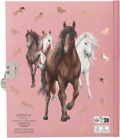 Miss Melody Diary, horse with feder (0412968)