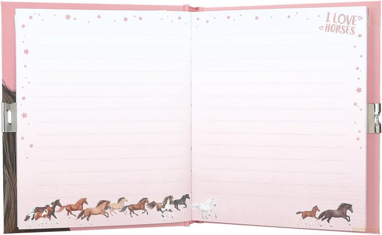 Miss Melody Diary, horse with feder (0412968)