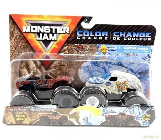 Monster Jam - Color Change - Northern Nightmare vs. Yeti