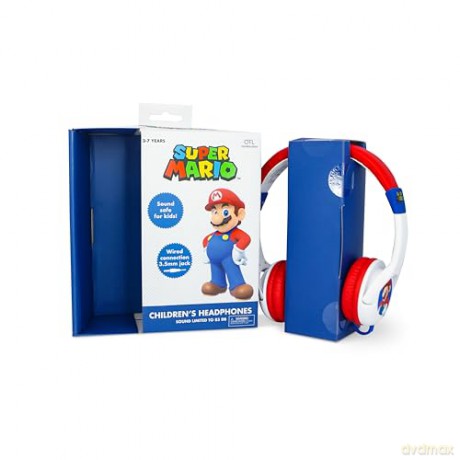 Słuchawki OTL - Junior Headphones - Super Mario White