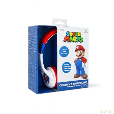 Słuchawki OTL - Junior Headphones - Super Mario White