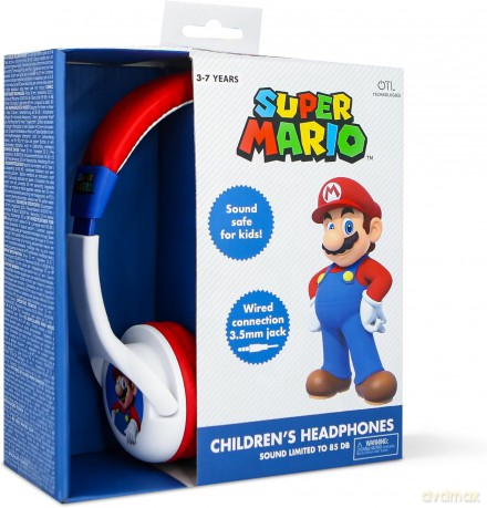 Słuchawki OTL - Junior Headphones - Super Mario White