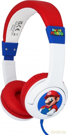 Słuchawki OTL - Junior Headphones - Super Mario White