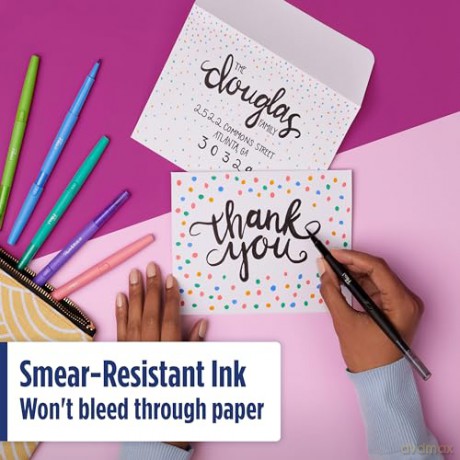 Paper Mate - Flair Dual felt tip pen 8-Blister (2199386)