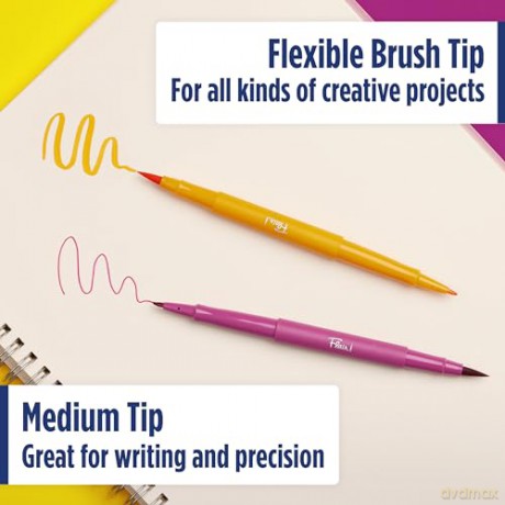 Paper Mate - Flair Dual felt tip pen 8-Blister (2199386)