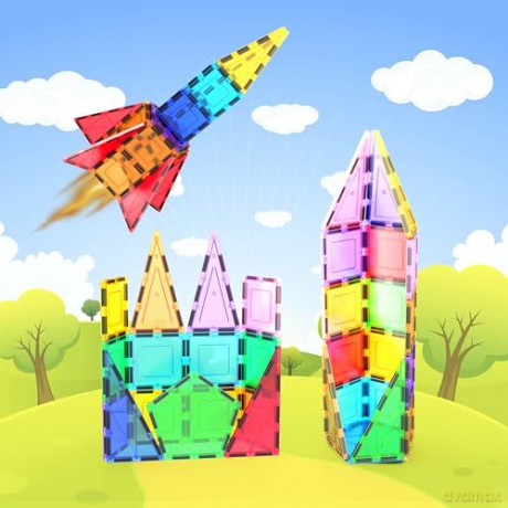 Picasso Tiles - Rocket Booster Set (32 pcs) (PT32)