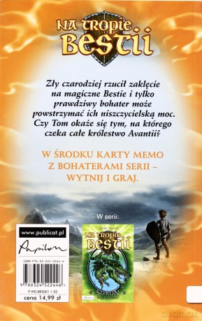 Na Tropie Bestii Ferno Ognisty Smok - Adam Blade [KSIĄŻKA]