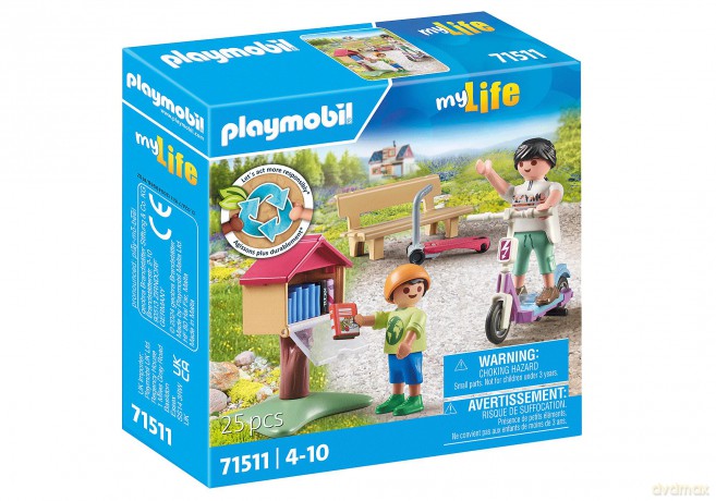 Playmobil - Book exchange for bookworms (71511) [FIGURKA]