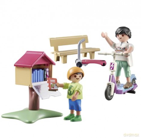 Playmobil - Book exchange for bookworms (71511) [FIGURKA]