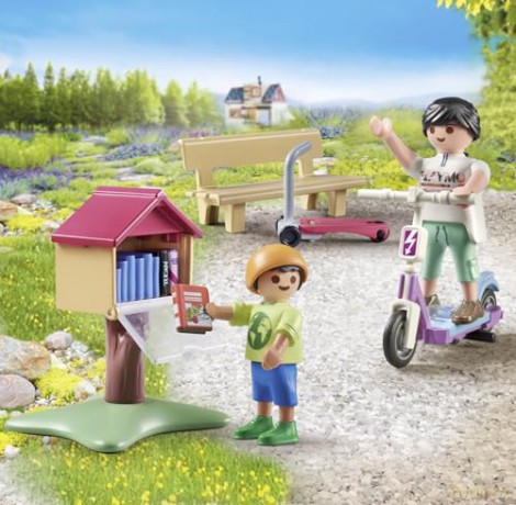 Playmobil - Book exchange for bookworms (71511) [FIGURKA]