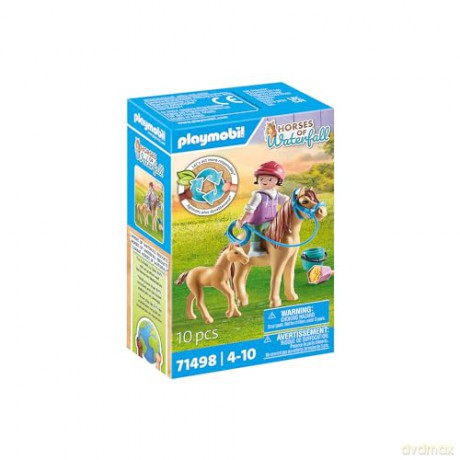 Playmobil - Dziecko z kucykiem i źrebakiem (71498) [FIGURKA]