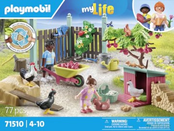 Playmobil My Life 71510 Mała Kurza Ferma W Ogródku Tiny House (71510) [FIGURKA]