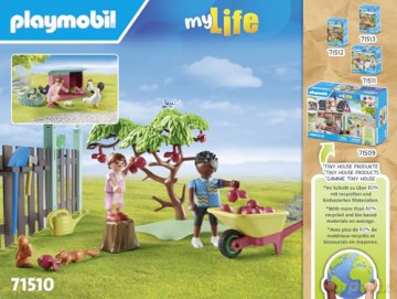 Playmobil My Life 71510 Mała Kurza Ferma W Ogródku Tiny House (71510) [FIGURKA]