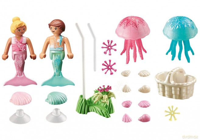 Playmobil - Little Mermaids with Jellyfish (71504) [FIGURKA]