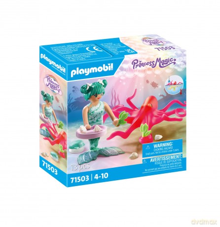 Playmobil - Mermaid with Colour-Changing Octopus (71503) [FIGURKA]