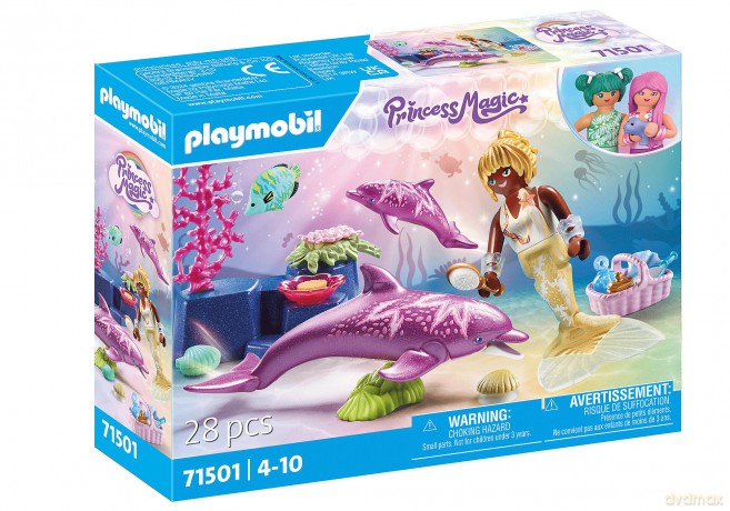 Playmobil Princess Magic 71501 Syrenka Z Delfinami (71501) [FIGURKA]