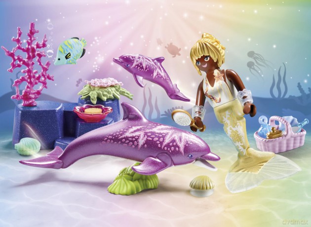 Playmobil Princess Magic 71501 Syrenka Z Delfinami (71501) [FIGURKA]