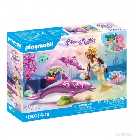 Playmobil Princess Magic 71501 Syrenka Z Delfinami (71501) [FIGURKA]
