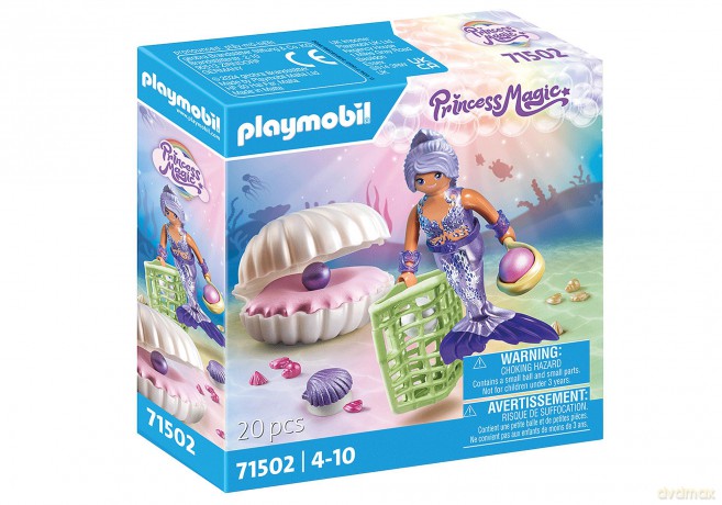 Playmobil - Mermaid with Pearl Seashell (71502) [FIGURKA]