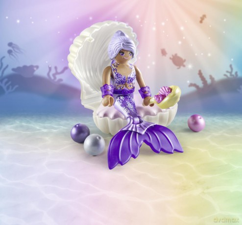 Playmobil - Mermaid with Pearl Seashell (71502) [FIGURKA]