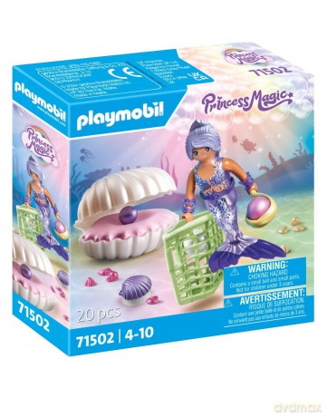 Playmobil - Mermaid with Pearl Seashell (71502) [FIGURKA]