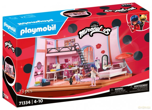 Playmobil - Miraculous: Marinette's Loft (71334) [FIGURKA]