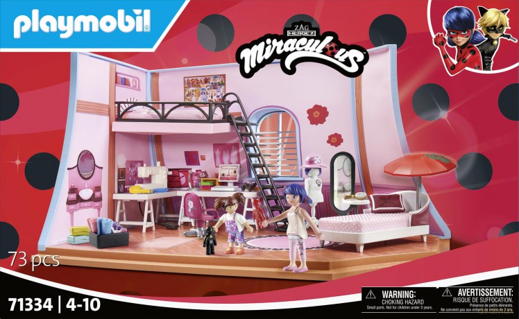 Playmobil - Miraculous: Marinette's Loft (71334) [FIGURKA]