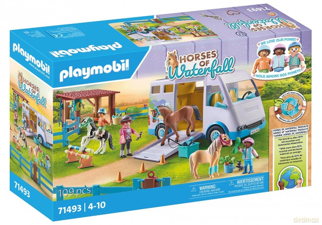 Playmobil - Mobile horse riding school (71493) [FIGURKA]