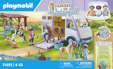 Playmobil - Mobile horse riding school (71493) [FIGURKA]