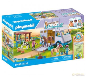 Playmobil - Mobile horse riding school (71493) [FIGURKA]