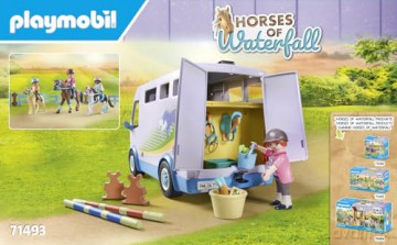 Playmobil - Mobile horse riding school (71493) [FIGURKA]