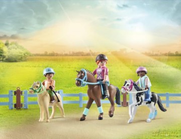 Playmobil - Mobile horse riding school (71493) [FIGURKA]