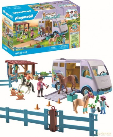 Playmobil - Mobile horse riding school (71493) [FIGURKA]