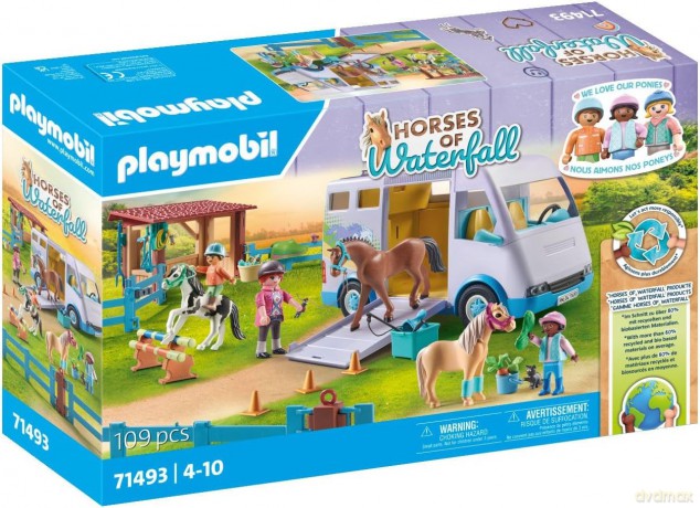 Playmobil - Mobile horse riding school (71493) [FIGURKA]