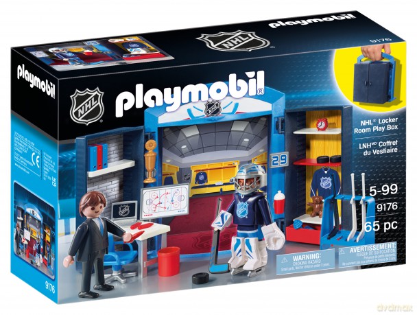 Playmobil - NHL Locker Room Play Box (9176) [FIGURKA]