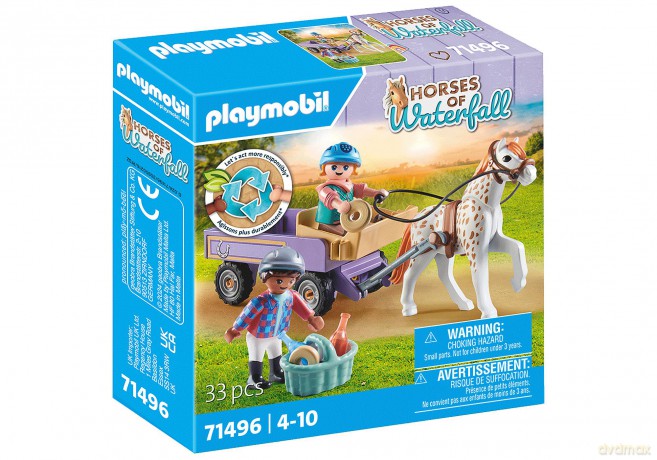 Playmobil Horses Of Waterfall 71496 Powóz Kucyków