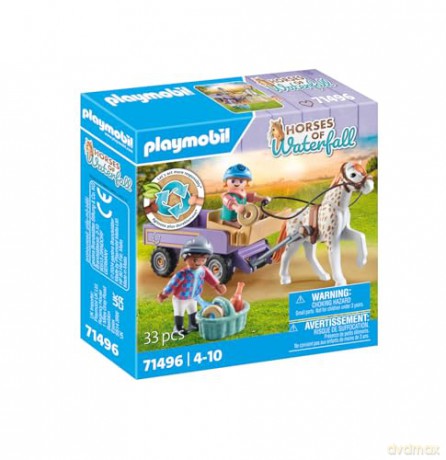 Playmobil Horses Of Waterfall 71496 Powóz Kucyków