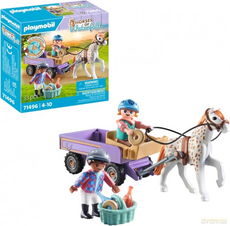 Playmobil Horses Of Waterfall 71496 Powóz Kucyków