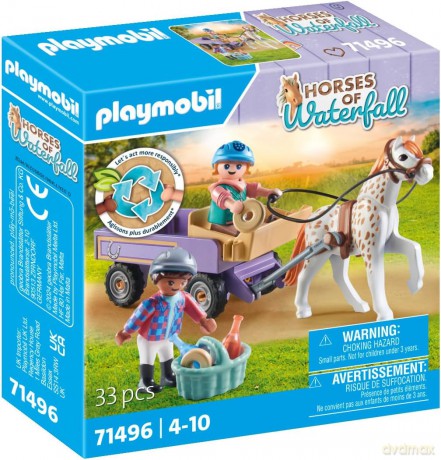 Playmobil Horses Of Waterfall 71496 Powóz Kucyków