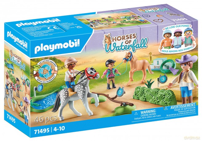 Playmobil Horses Of Waterfall 71495 Turniej Kucyków (71495) [FIGURKA]