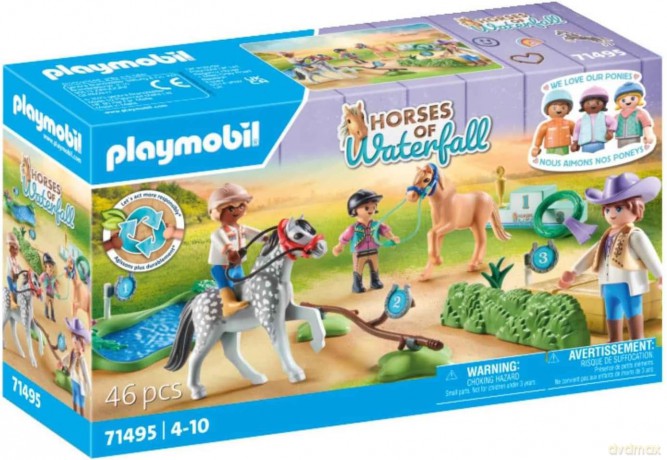Playmobil Horses Of Waterfall 71495 Turniej Kucyków (71495) [FIGURKA]