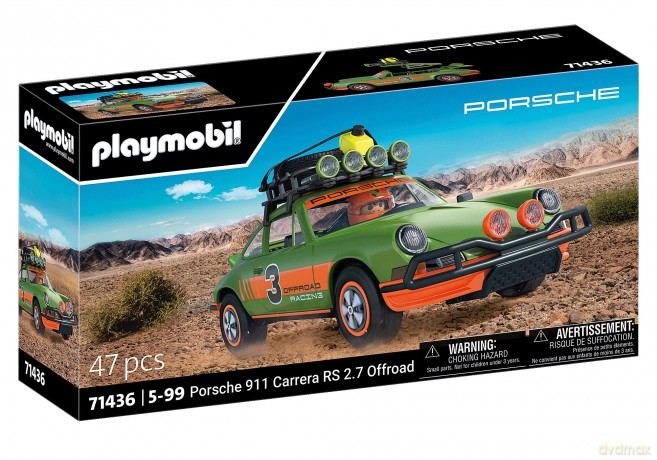 Playmobil - Porsche 911 Carrera RS 2.7 Off-road Edition (71436) [FIGURKA]