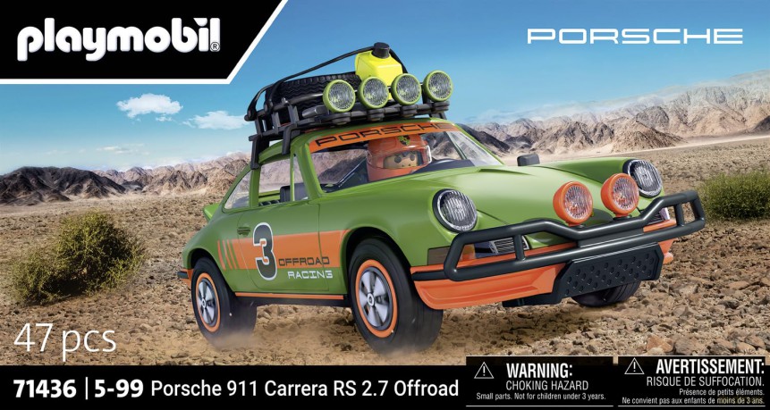 Playmobil - Porsche 911 Carrera RS 2.7 Off-road Edition (71436) [FIGURKA]