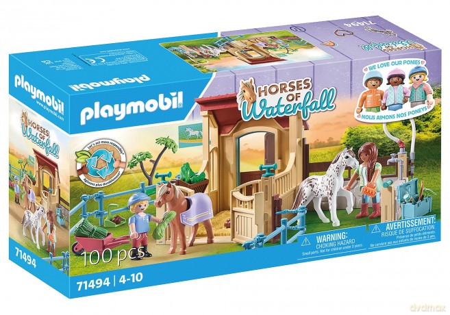 Playmobil Horses Of Waterfall 71494 Stajnia (71494) [FIGURKA]